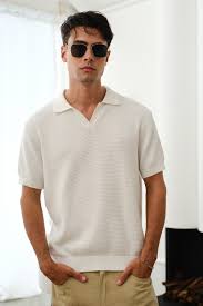 Knit Polo Shirt